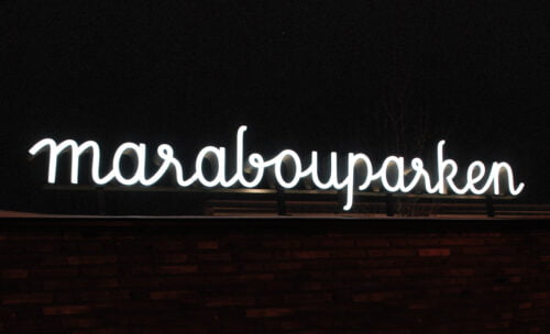 Ljusskylt_Marabouparken