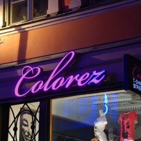 LEDskylt Colorez
