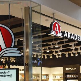 Skyltprogram åt Akademibokhandeln