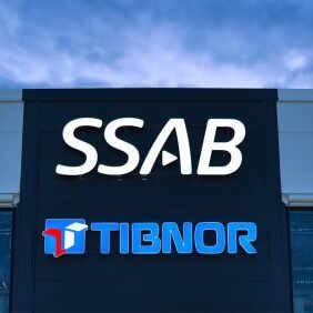 Lättviktsskyltar Tibnor SSAB