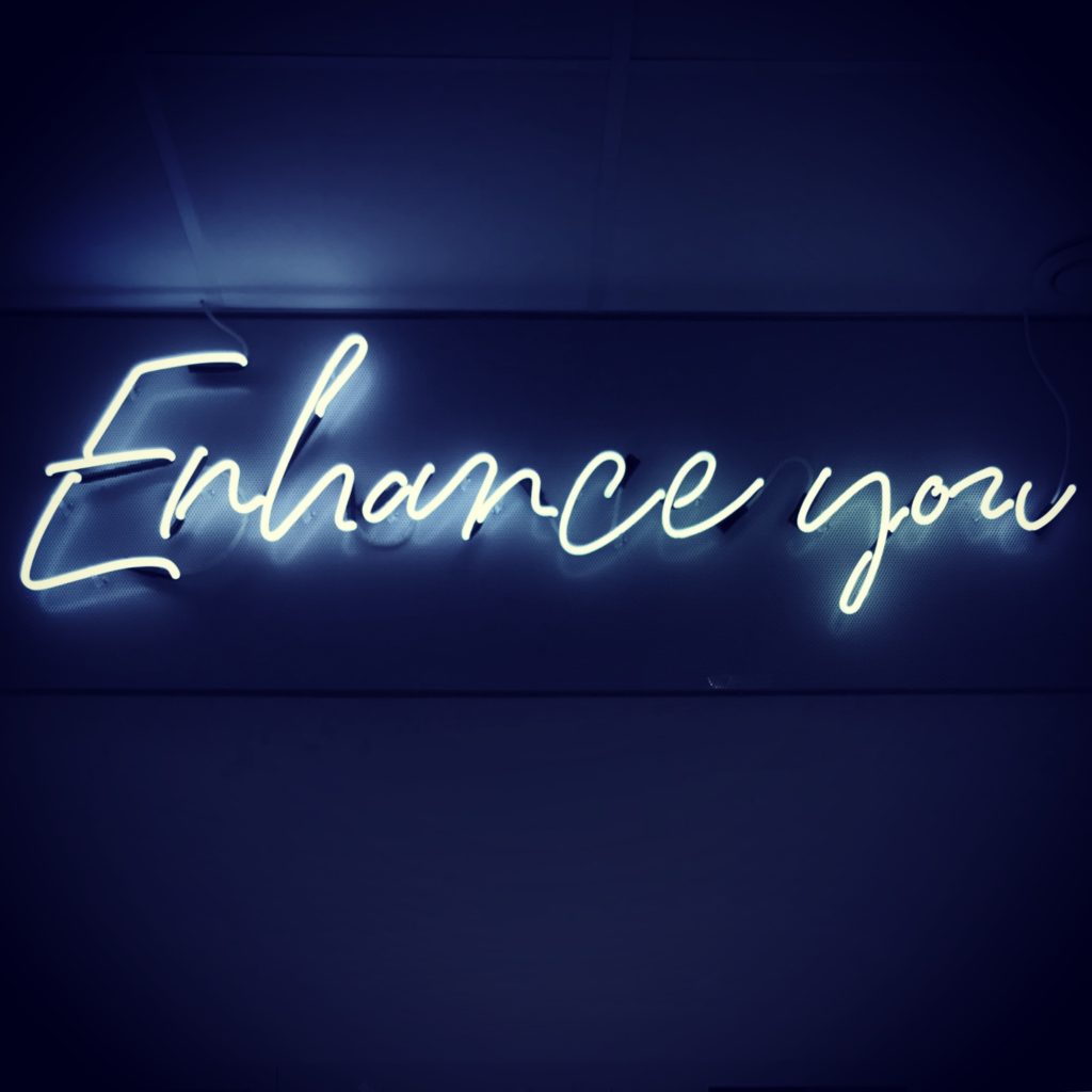Inspirerande neon Enhance you